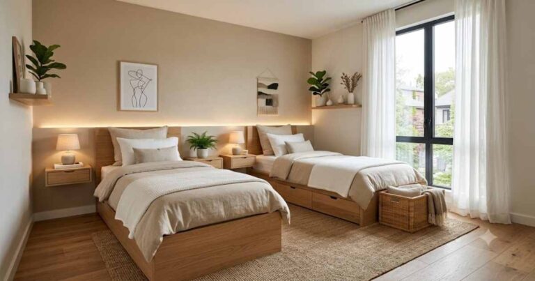 Two Beds in One Small Room Ideas